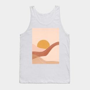 Abstract sunset painting 3.3 Tank Top